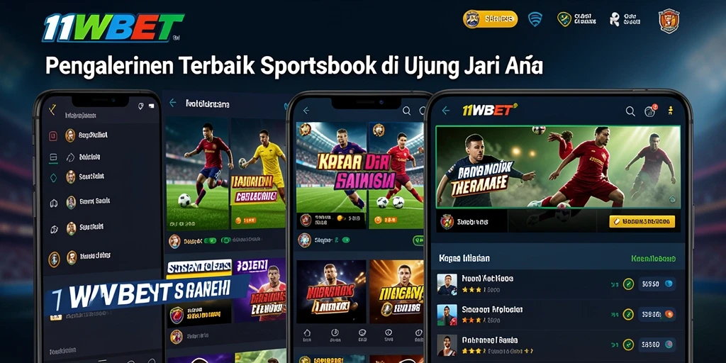 Screenshot gameplay Sportsbook 11WBET yang menarik dan interaktif.