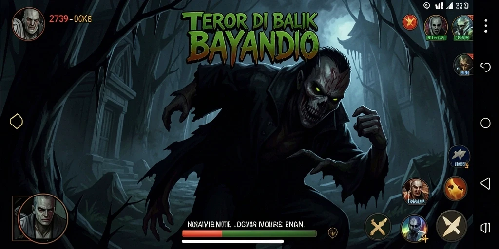 Gameplay menyeramkan yang penuh ketegangan dan misteri.
