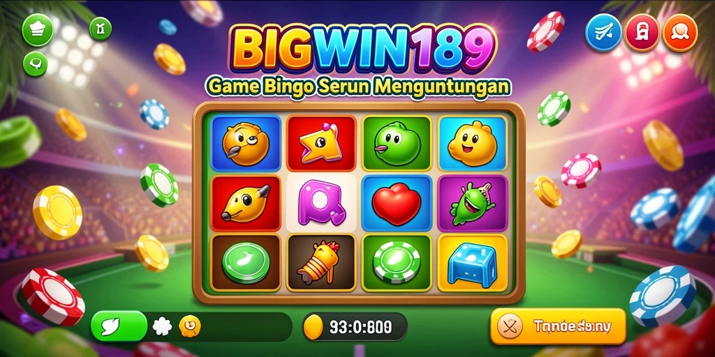 Tampilan screenshot permainan Bingo yang seru dan interaktif.