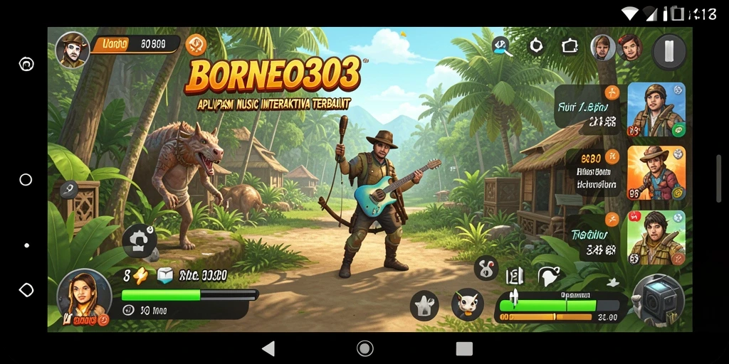 Tampilan gameplay BORNEO303 yang menarik dan interaktif.