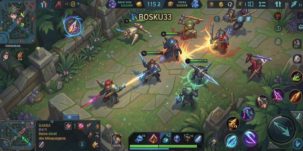 Tampilan gameplay seru dari BOSKU33 yang penuh aksi.