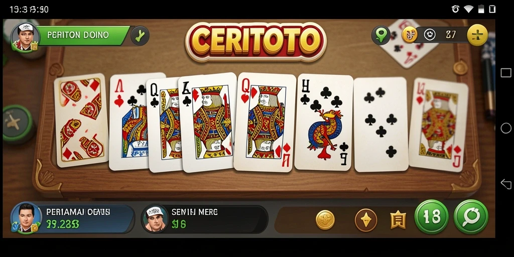 Tampilan gameplay CERITOTO yang menarik dan interaktif.
