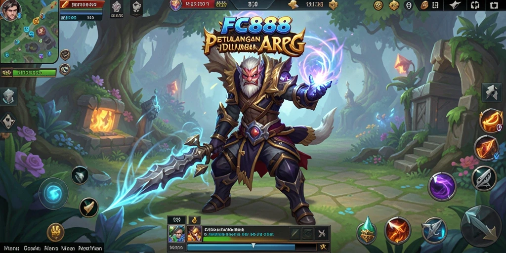 Gameplay mendebarkan dalam <strong>FC888</strong> saat melawan monster dan menyelesaikan quest.
