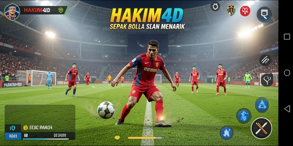 Tampilan gameplay HAKIM4D yang intens dan penuh aksi.