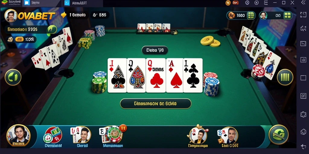 Tampilan gameplay seru dalam OVABET dengan berbagai mode permainan.