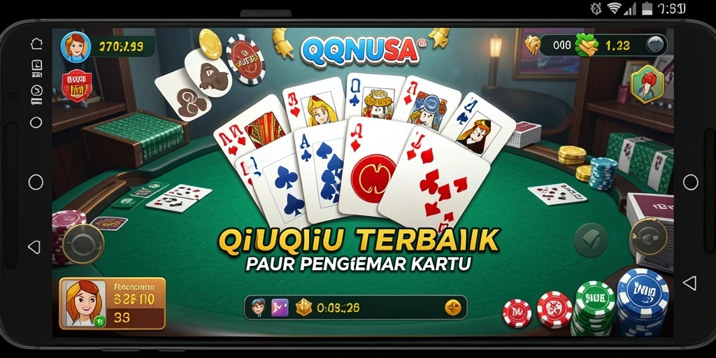 Screenshot gameplay QiuQiu yang menampilkan keseruan bermain.