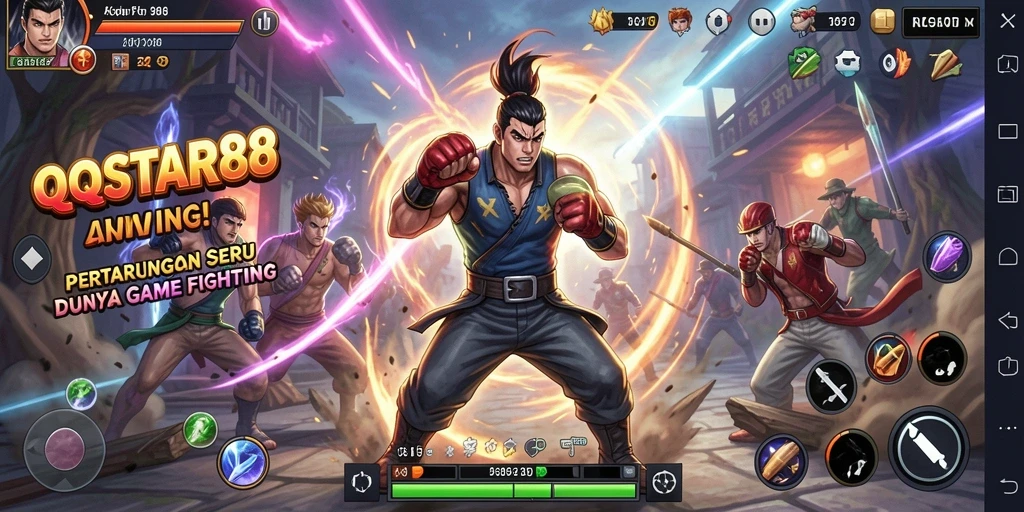 Tangkapan layar dari gameplay seru di QQSTAR88.