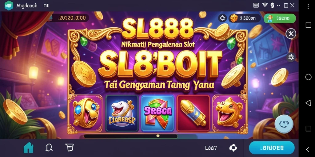 Pegang kendali atas tema menarik dan fitur inovatif SL888.