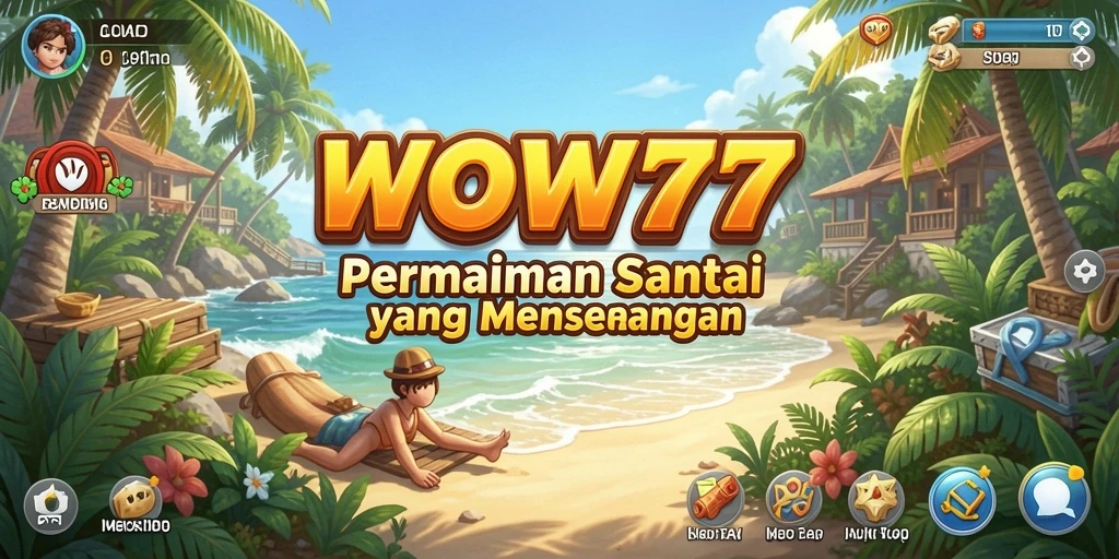 Screenshot gameplay WOW77 menampilkan aksi seru dalam permainan Casual.