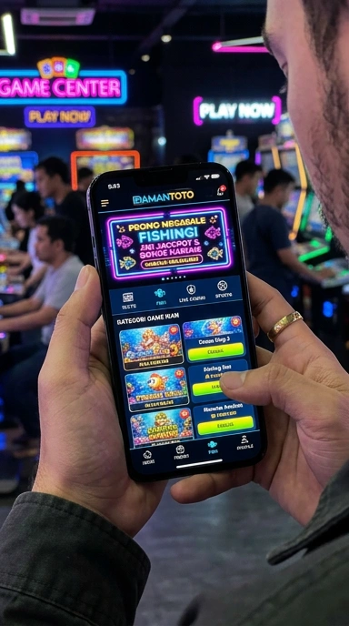 Screenshot tampilan utama aplikasi idamantoto untuk akses mudah ke berbagai aplikasi.